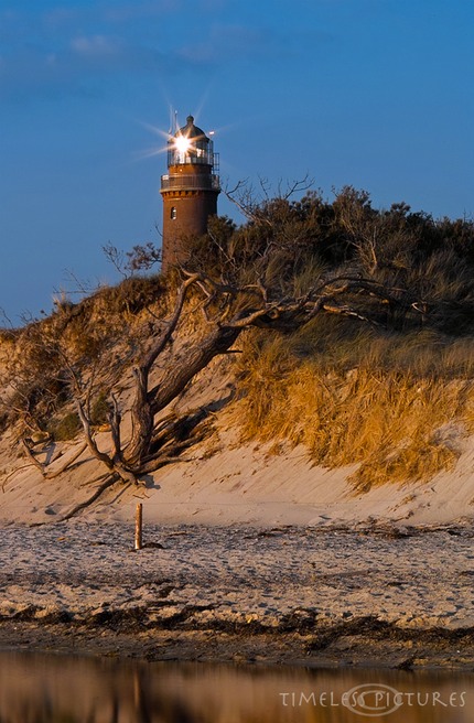 Sunset-Lighthouse-Darßer-Ort